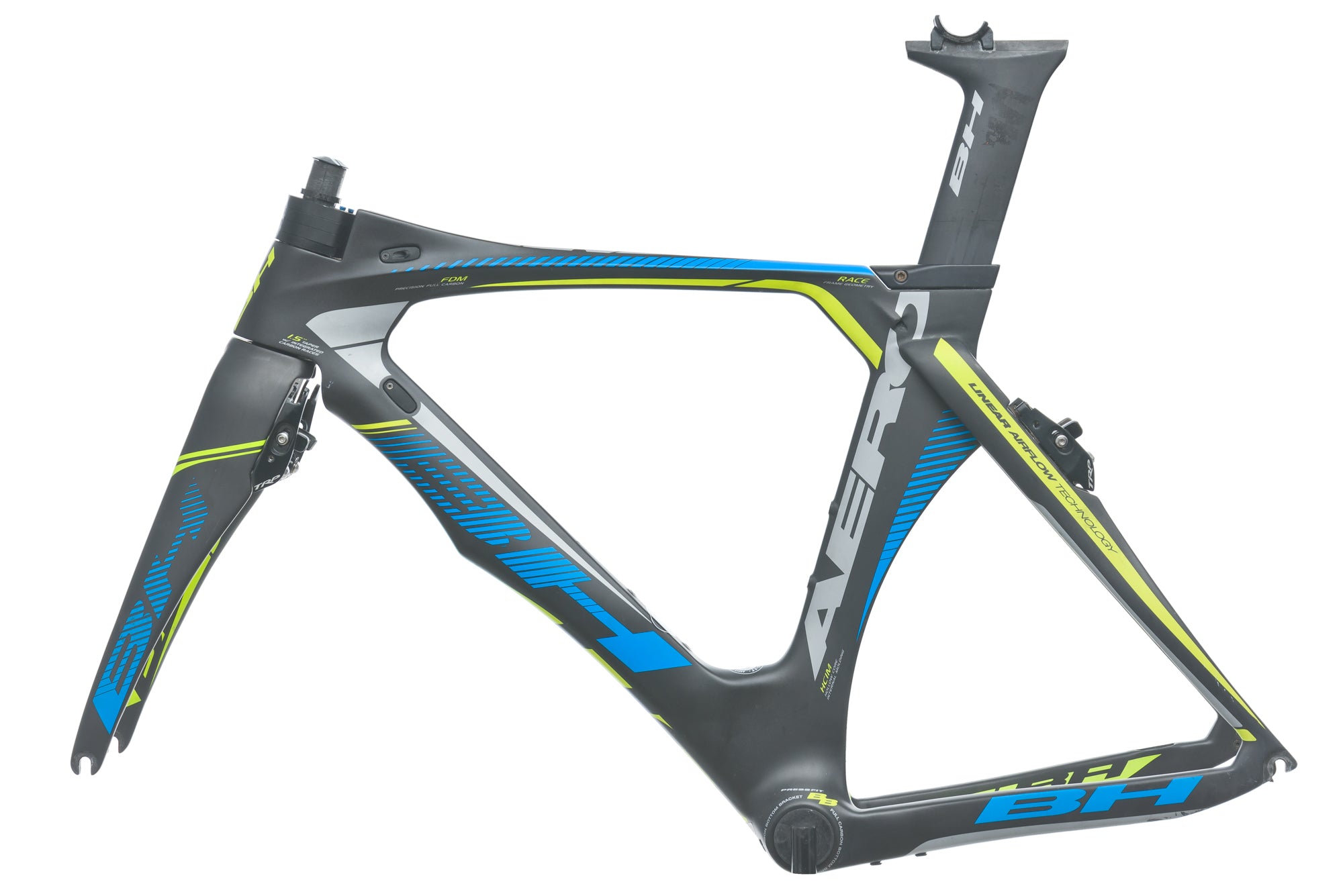 BH Aero RC 51cm Carbon Road Bike Frameset 2017 - Lightweight & Aerodynamic for Competitive Cycling & Triathlons