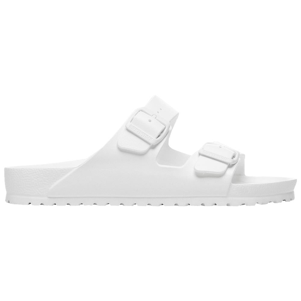 Birkenstock Unisex Arizona EVA Sandals - Narrow Fit in White | Comfortable & Lightweight for Beach, Pool & Summer Outings