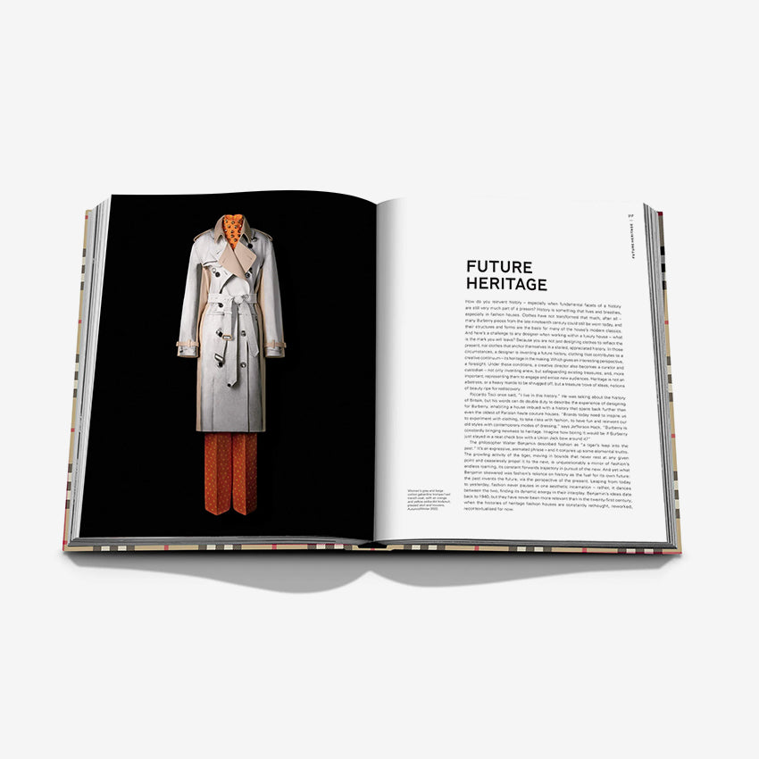 Assouline Burberry Book - Luxury Fashion Brand History & Iconic Designs | Perfect for Coffee Table Decor, Fashion Enthusiasts & Collectors