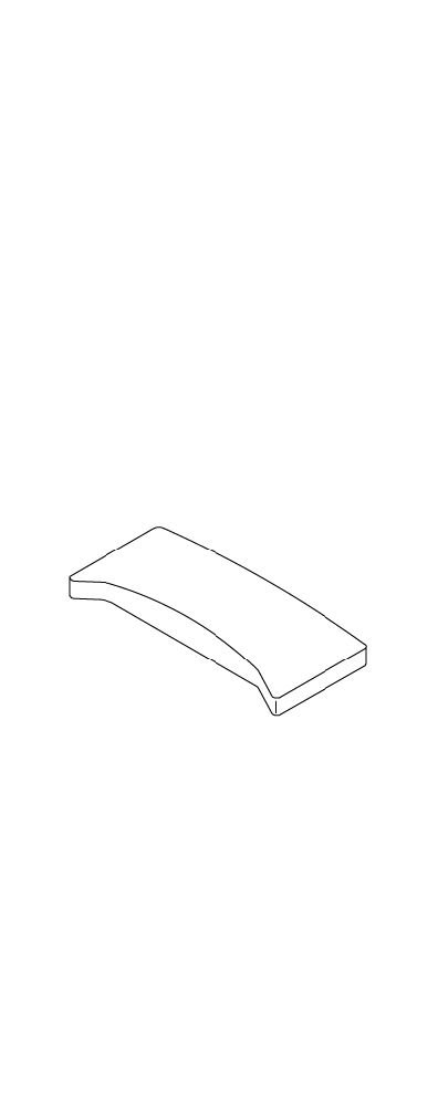 KOHLER 82372-0 Touchless White Urinal Cover - Hands-Free Sanitary Solution for Public Restrooms, Commercial Bathrooms & High-Traffic Areas