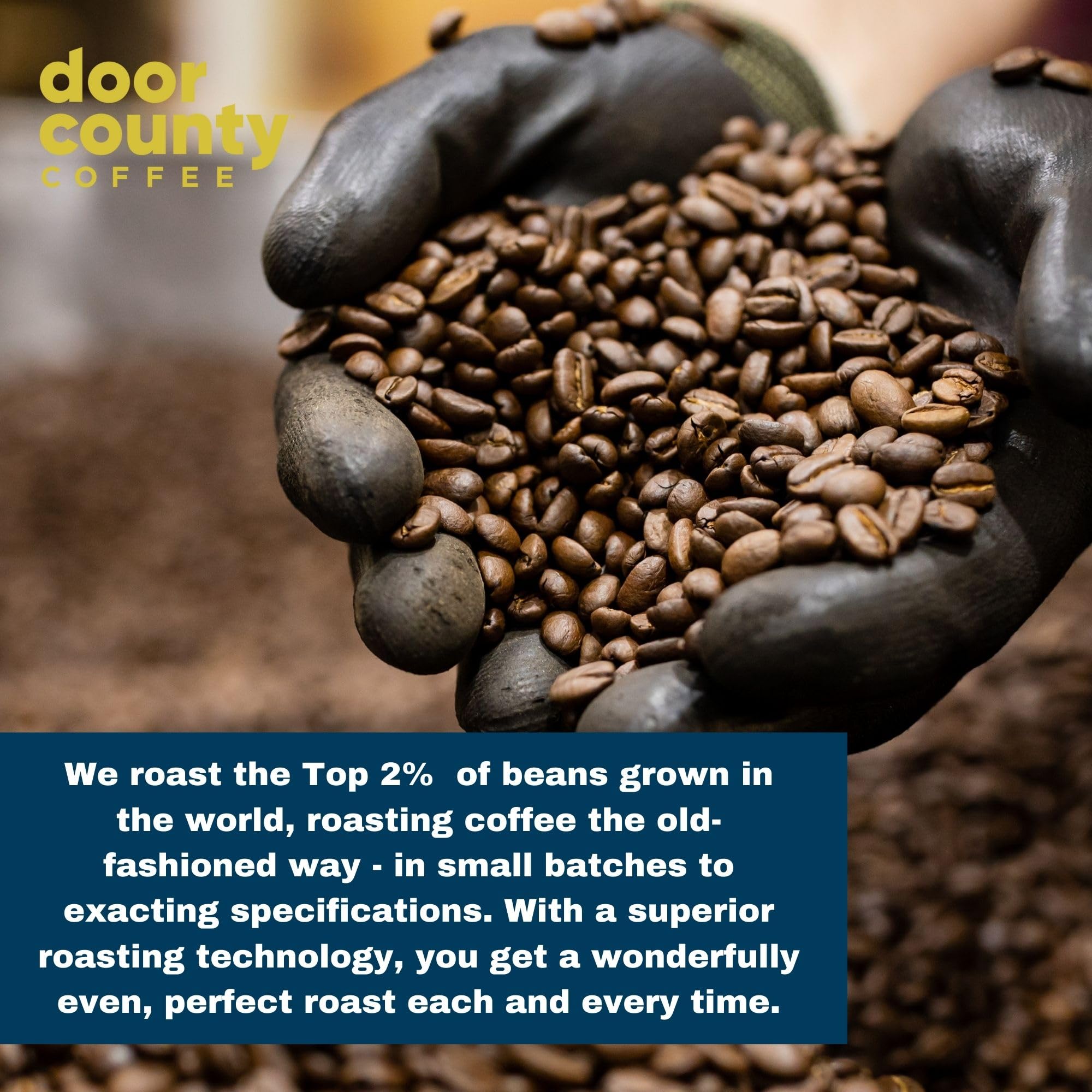 Dark Chocolate Raspberry Truffle Coffee Beans - 5lb Bag, Medium Roast Arabica for Gourmet Brewing