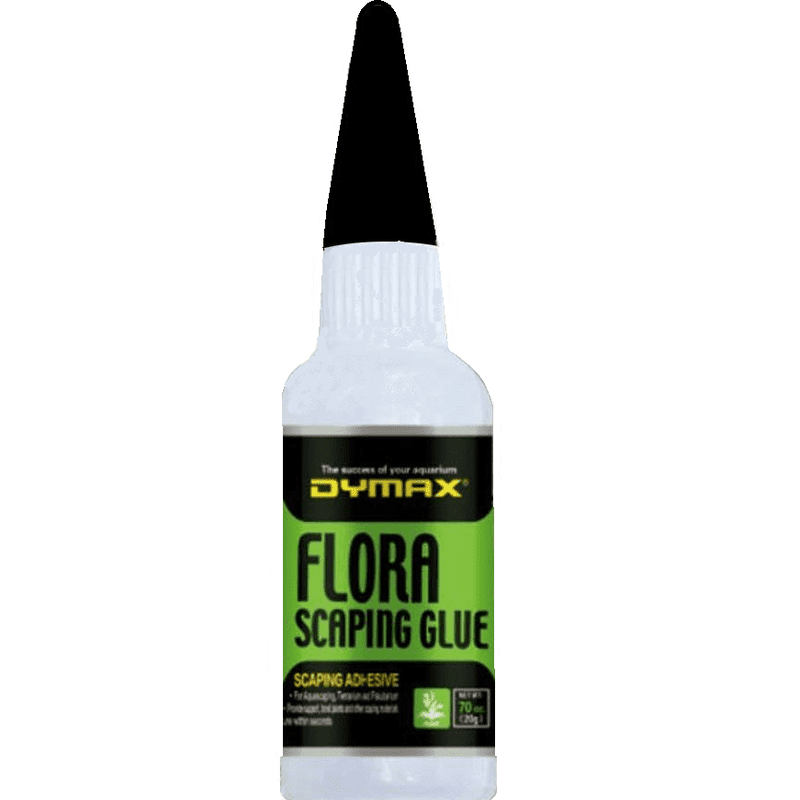 Dymax Flora Scaping Glue 20g - Premium Aquarium Plant Glue for Aquatic Plants, Moss, and Decorations | Perfect for Freshwater & Saltwater Tank Setup