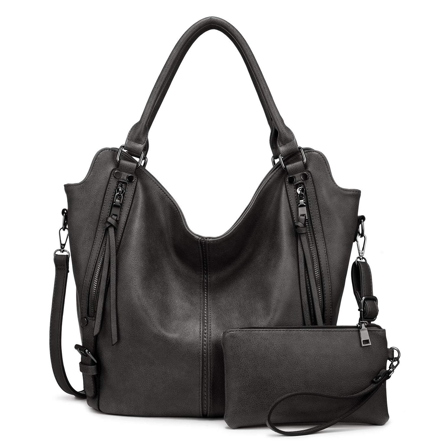Stylish PU Leather Tote Bag for Women - Adjustable Shoulder Strap Large Handbag Purse | Perfect for Work, Travel & Everyday Use