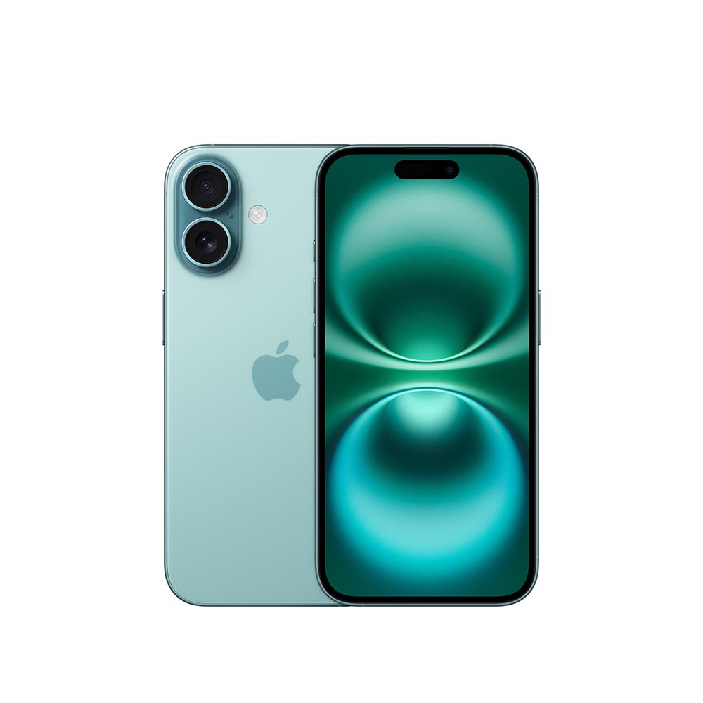 iPhone 16 128GB Blue Green - Latest Smartphone for Work, Travel & Entertainment | Fast Performance & Stunning Display