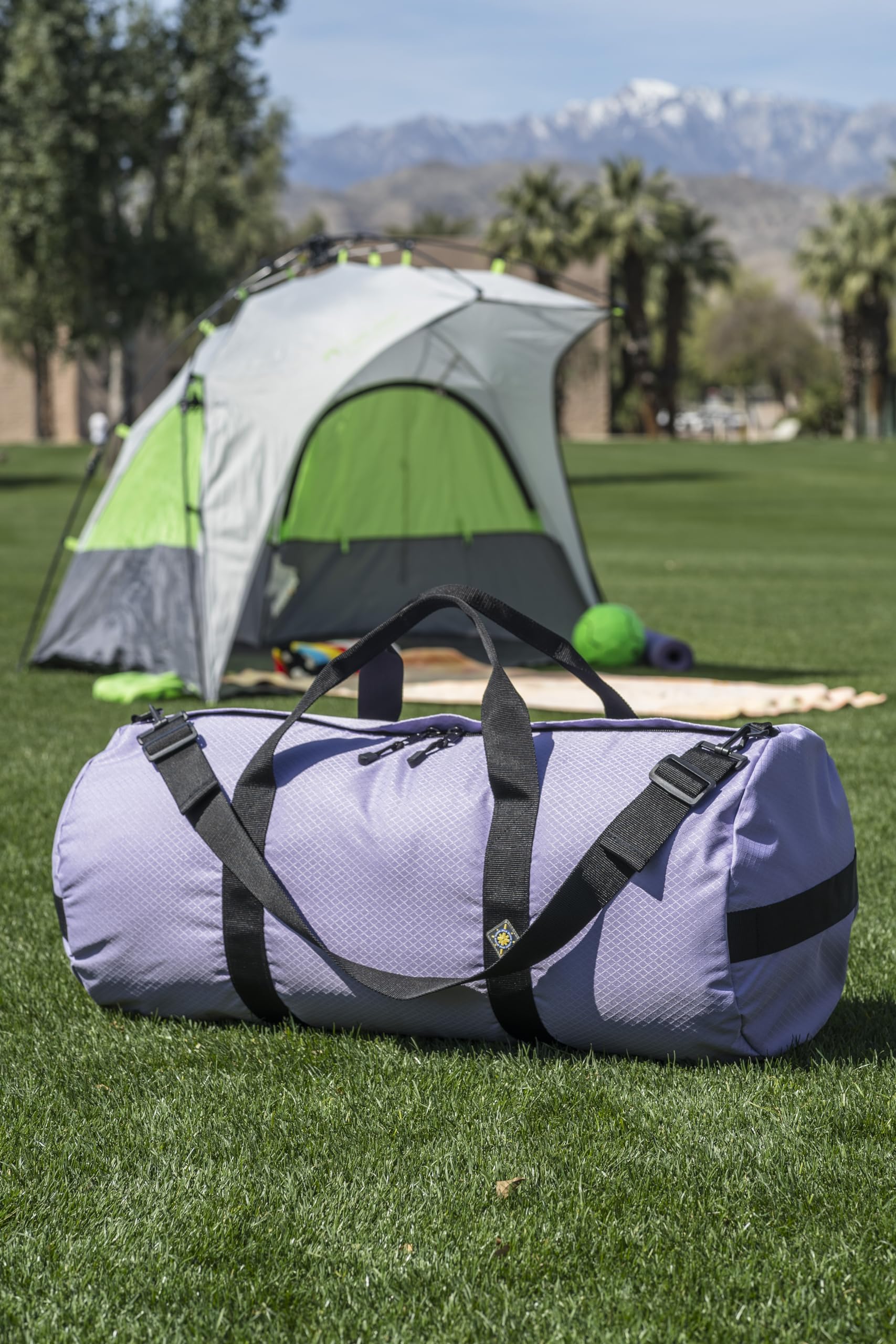 North Star Sports Large Duffle Bag - Waterproof Foldable Tactical Gym Bag for Travel, Workout & Military Gear | Heavy Duty Carry-On Duffel for Sports, Camping & Outdoor Adventures