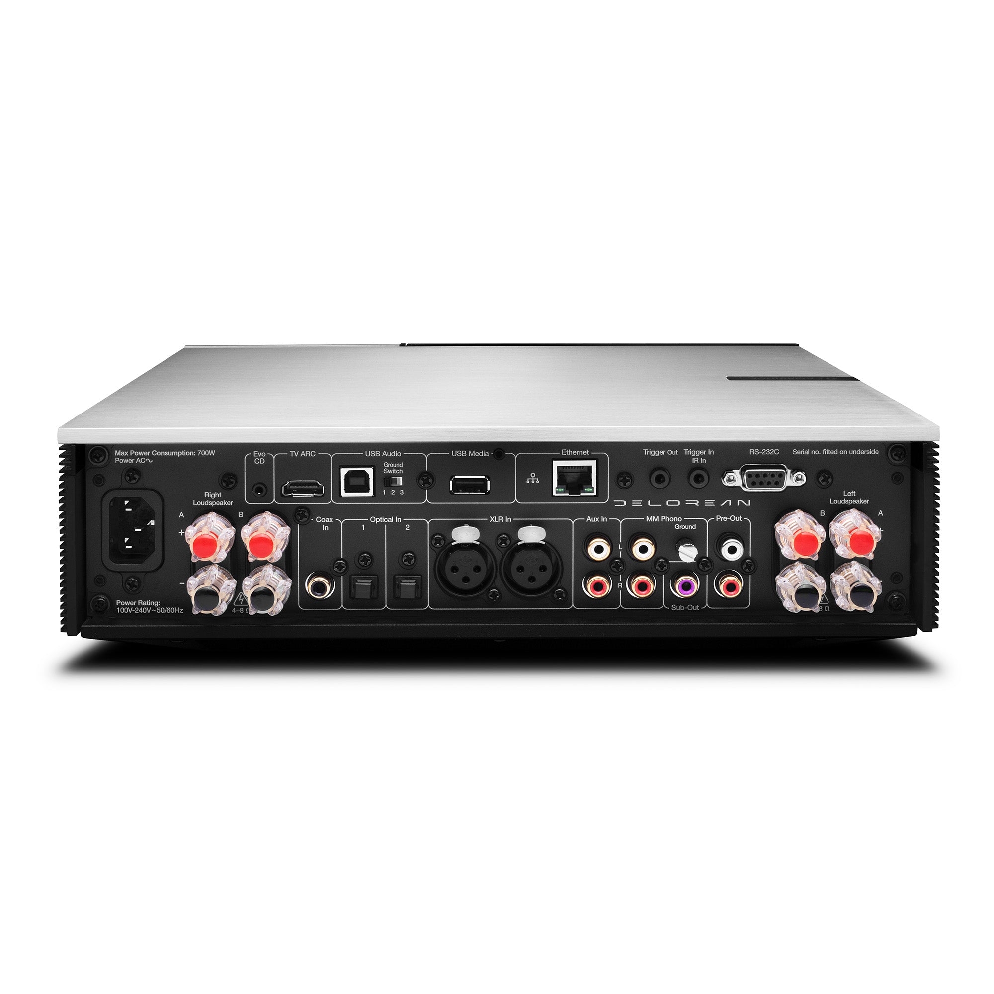 Cambridge EVO 150 All-in-One Digital Music Player - DeLorean Limited Edition | Hi-Fi Audio System for Home & Office | Perfect for Audiophiles & Music Enthusiasts