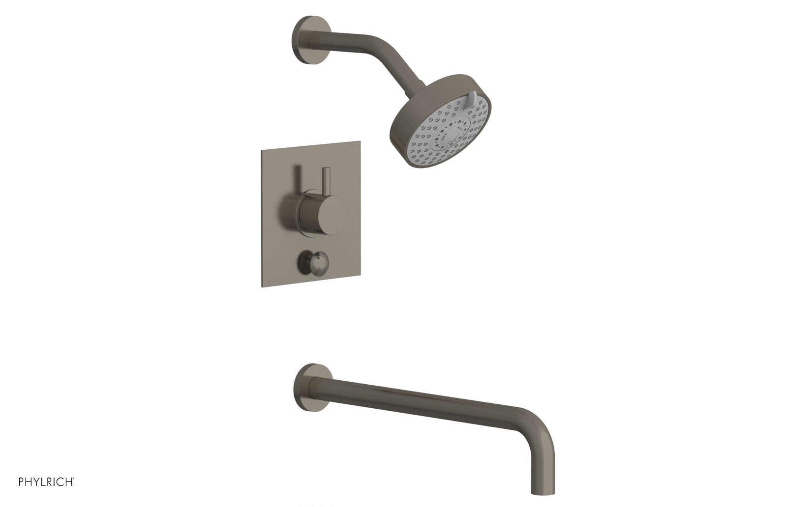 BASIC II 14 Pressure Balance Tub and Shower Faucet Set 230S 29 14 - Perfect for Modern Bathroom Renovations & Spa-Like Shower Experience