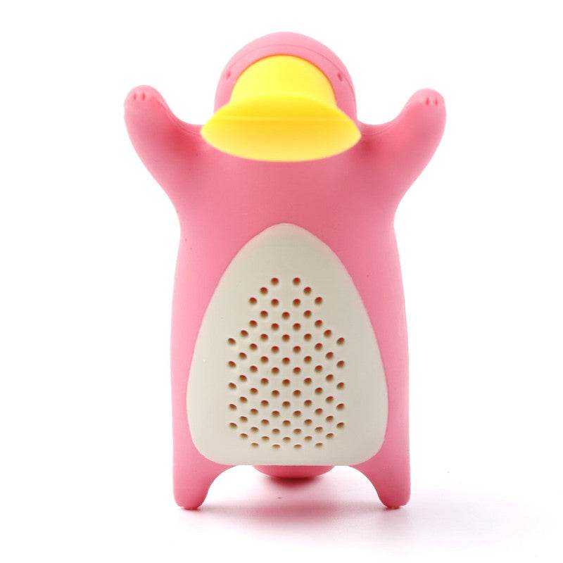 Premium Platypus Tea Infuser - Silicone Loose Leaf Tea Strainer with Handle - Perfect for Hot & Iced Tea, Herbal Infusions - Ideal for Home, Office, Travel & Gifts