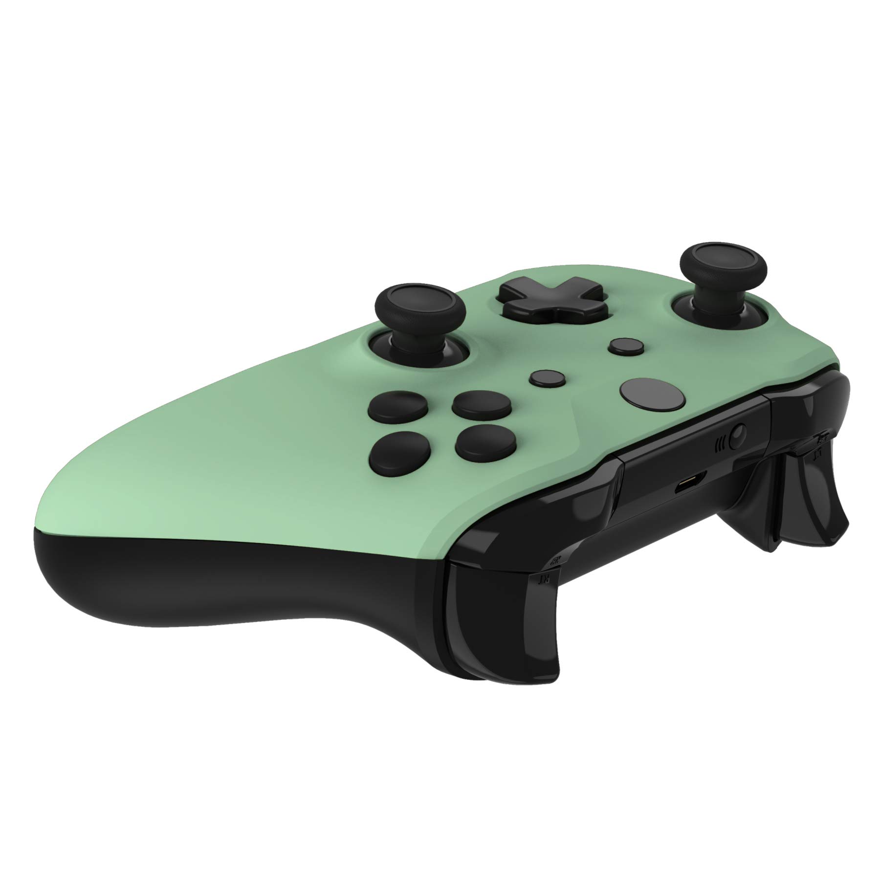 eXtremeRate Matcha Green Xbox One S/X Controller Shell - Custom Replacement Faceplate for Gaming
