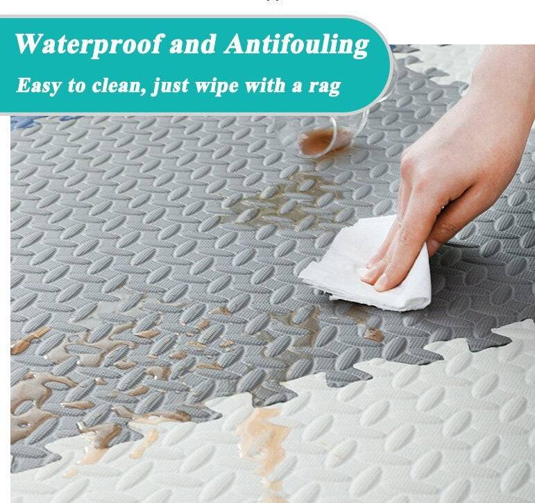 Non-Slip Baby Play Mat - Extra Thick & Safe Crawling Mat for Toddlers - Perfect for Nursery, Playroom & Daycare Floor Protection