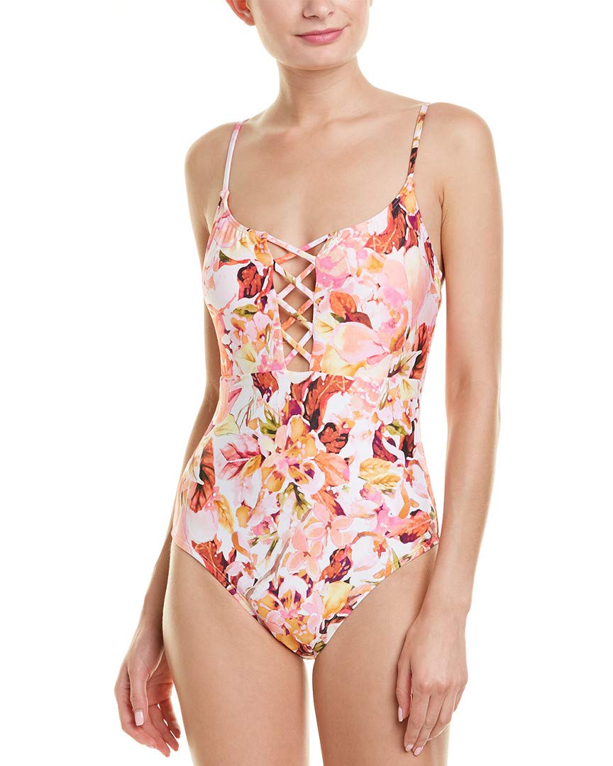 La Blanca Women's Convertible One Piece Swimsuit with Adjustable Straps - Perfect for Beach Vacations, Pool Parties & Summer Getaways