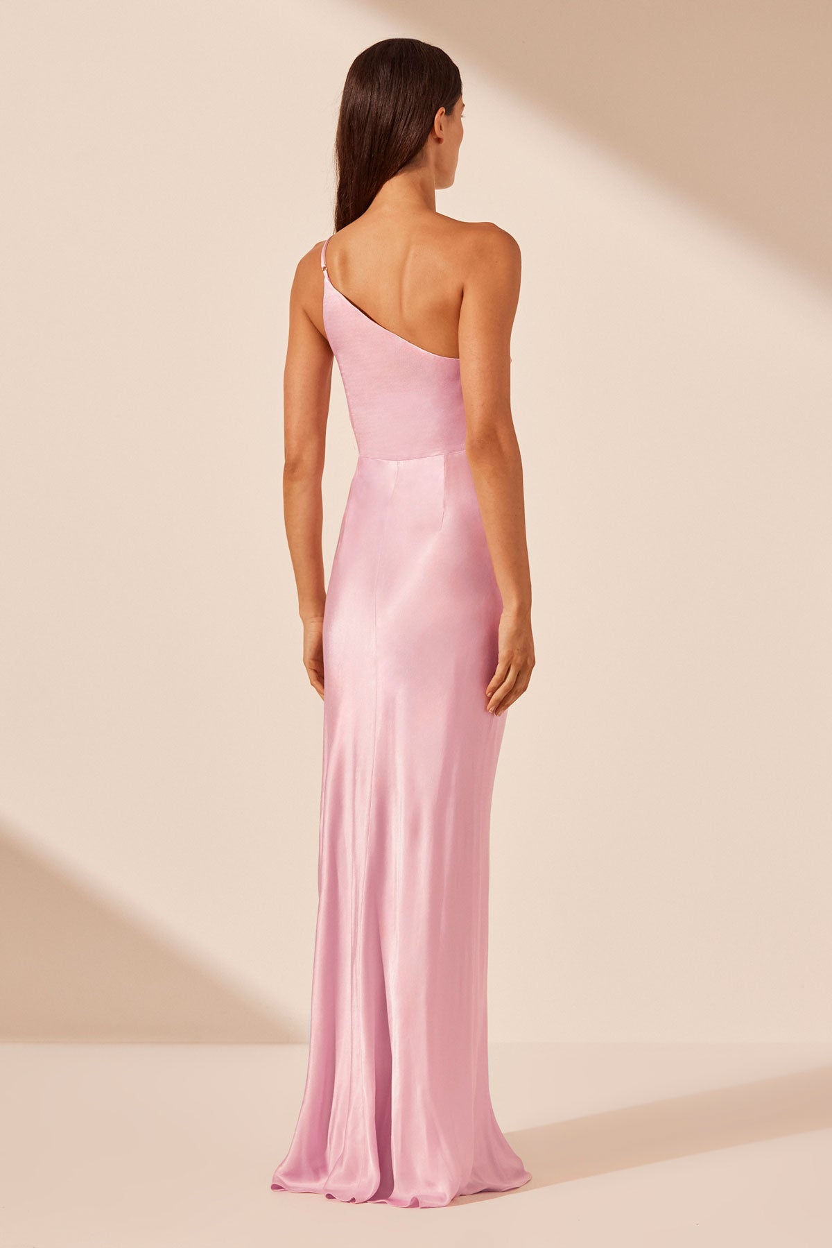 LA LUNE Asymmetrical Gathered Maxi Dress - Flowy Peony Print Long Dress for Women, Perfect for Beach Vacations, Summer Parties & Boho Chic Outfits