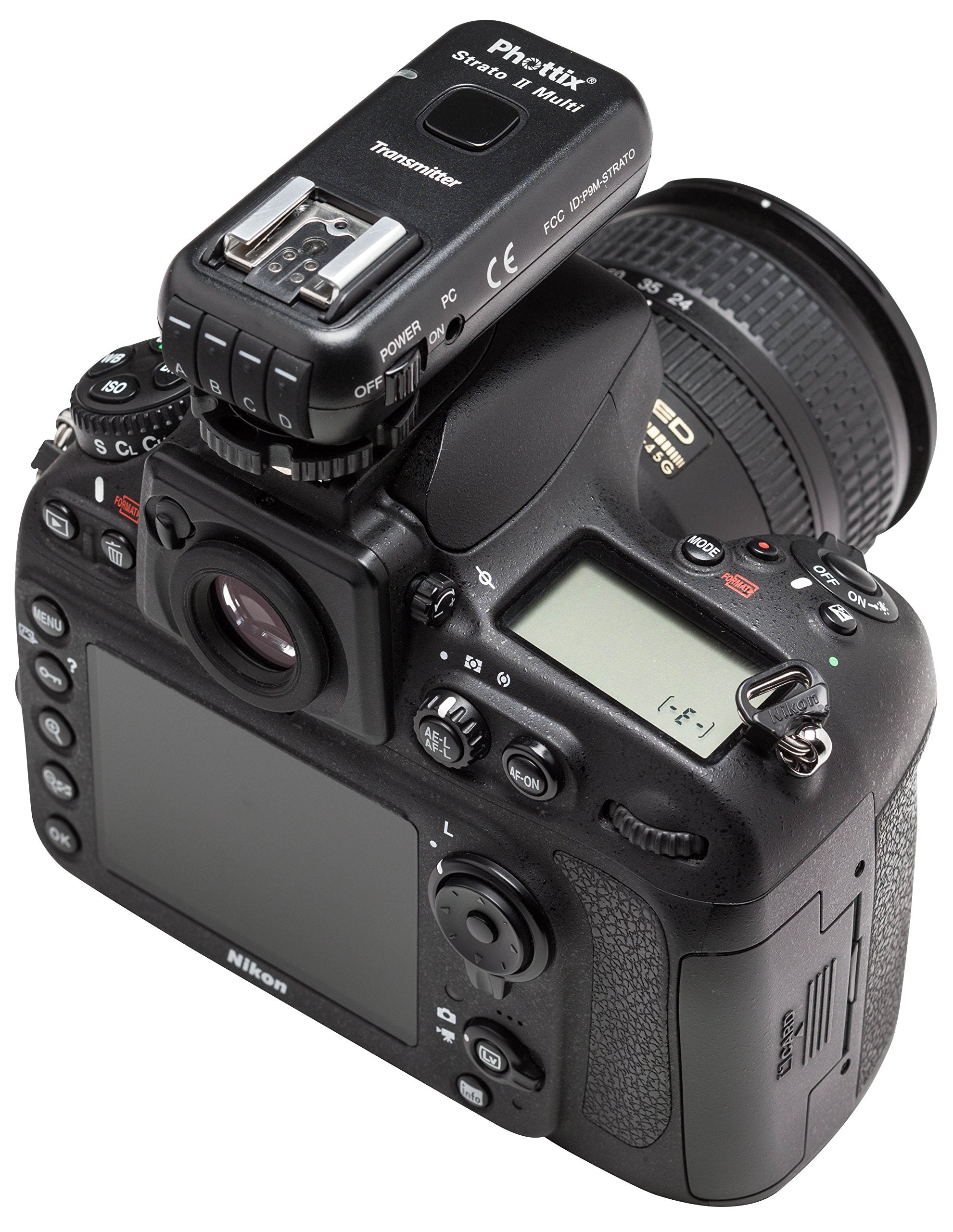 Phottix Strato II Wireless Flash Trigger Multi 5-in-1 Set for Nikon Cameras - Transmitter & Receiver (PH15653) | Perfect for Studio Photography, Wedding Shoots & Outdoor Flash Photography