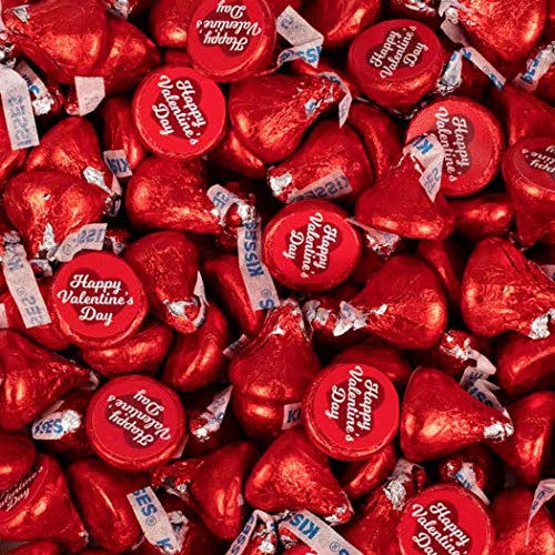324ct Valentine's Day Stickers for Hershey's Kisses Candy - Perfect for Gift Wrapping, Scrapbooking & Party Favors (Candy Not Included)