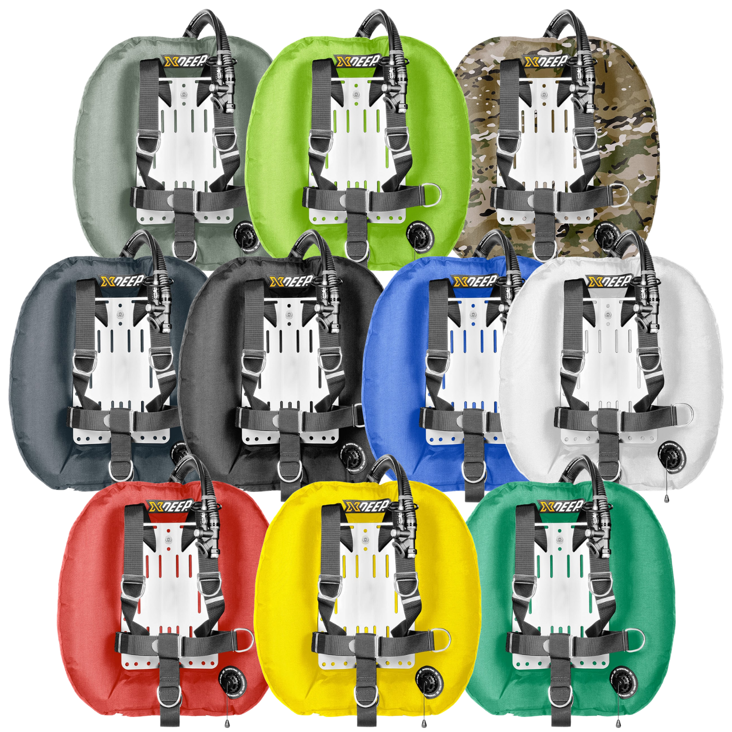 XDeep Hydros Wing Only - Special Order Colors for Scuba Diving & Underwater Exploration