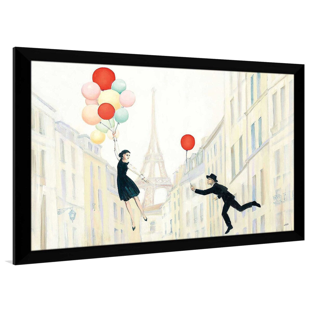 Aloft In Paris I by Julia Purinton - Premium Acrylic Wall Art Print - Elegant Home & Office Decor for Living Room, Bedroom, or Gallery Display