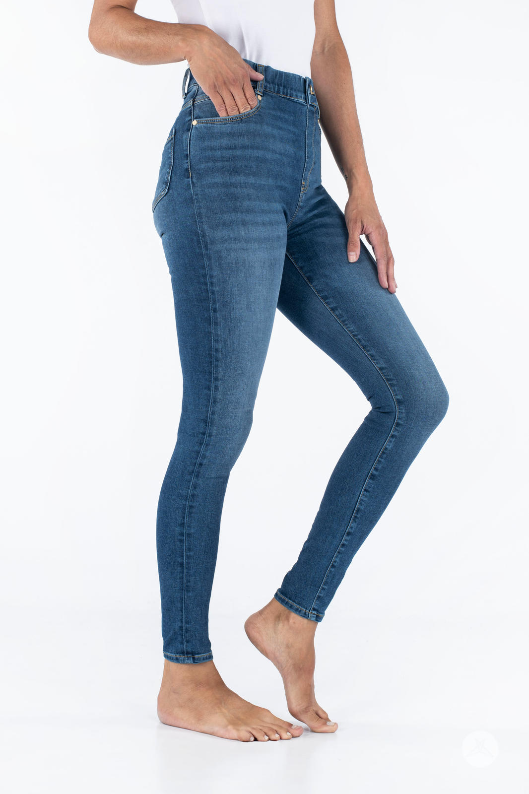 Anytime Jeggings - High Waist Stretch Denim Leggings for Women | Comfortable & Stylish for Everyday Wear, Workout, and Casual Outfits