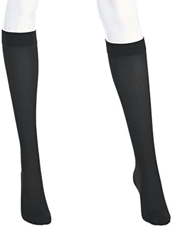 Medi Assure 15-20mmHg Compression Socks for Women - Calf Length Closed Toe Petite Size - Ideal for Travel, Pregnancy & Circulation Support