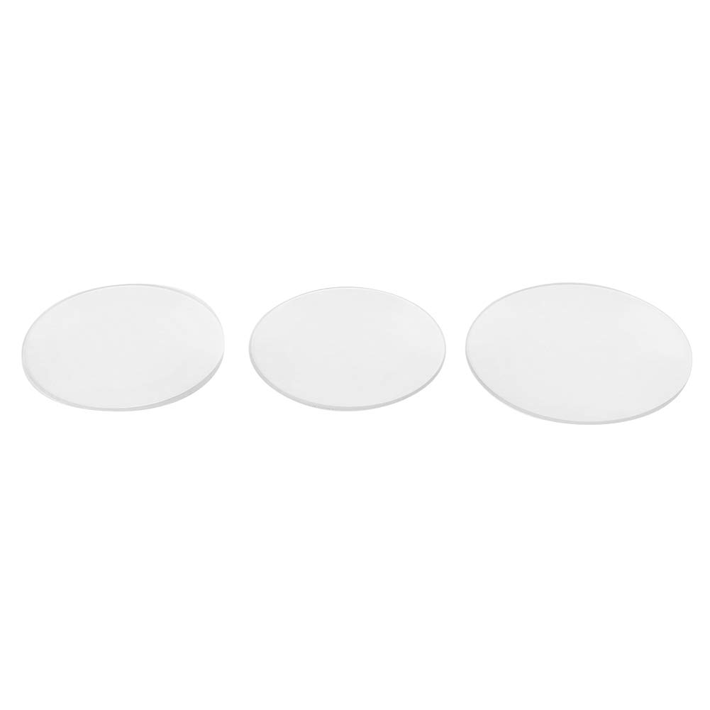 Round Watch Glass for Jewelry Making & Watch Repair - High-Quality Watchmaker Tool for Reading Clocks, DIY Watch Parts & Horology Projects | Perfect for Watchmakers, Jewelers & Hobbyists