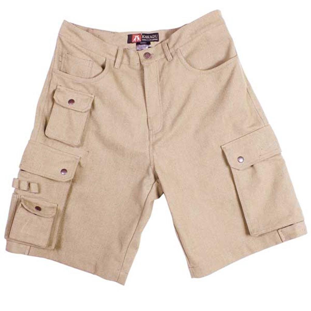 KAKADU Men's Cargo Shorts - Durable Outdoor Work Shorts with Multiple Pockets for Hiking, Camping & Casual Wear | Comfortable Stretch Fabric for Summer Activities