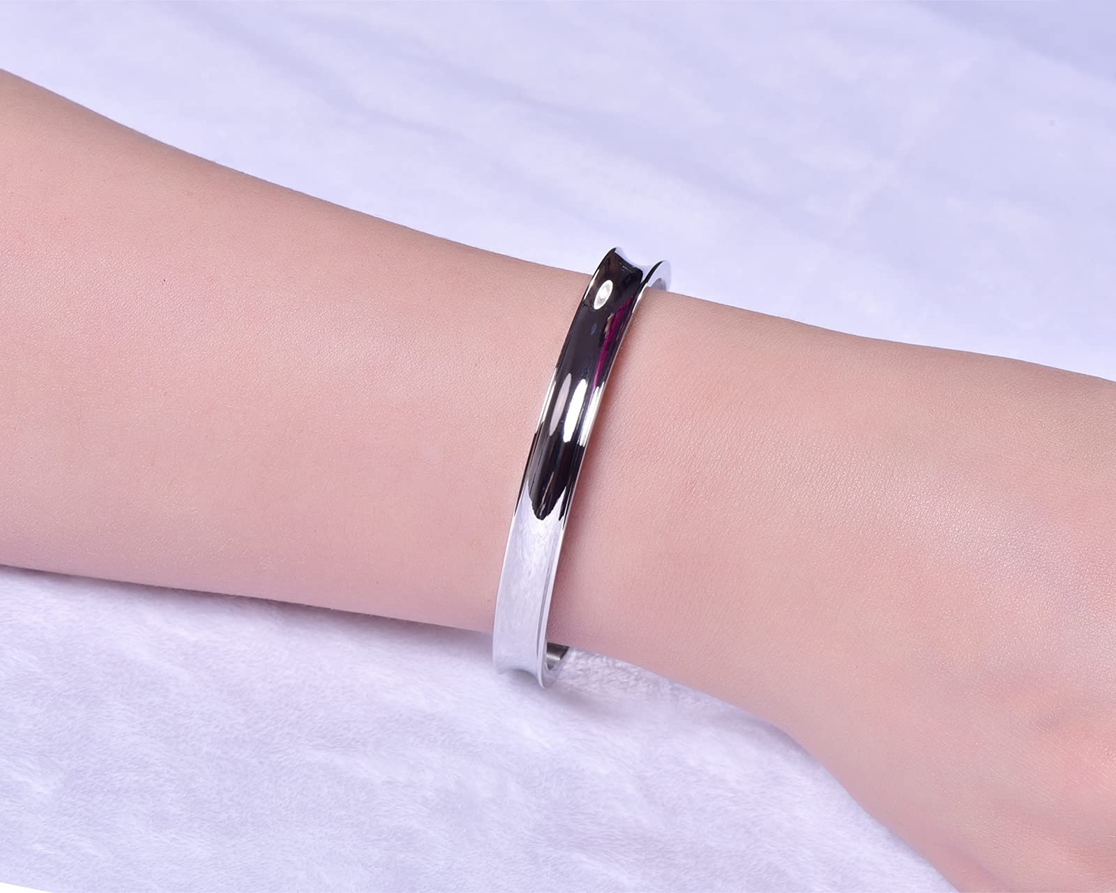 Inspirational Cuff Bracelets for Women - Stainless Steel Motivational Bangle Jewelry - Perfect Gift for Birthday, Graduation, Back to School - Wear Daily for Confidence Boost & Positive Vibes