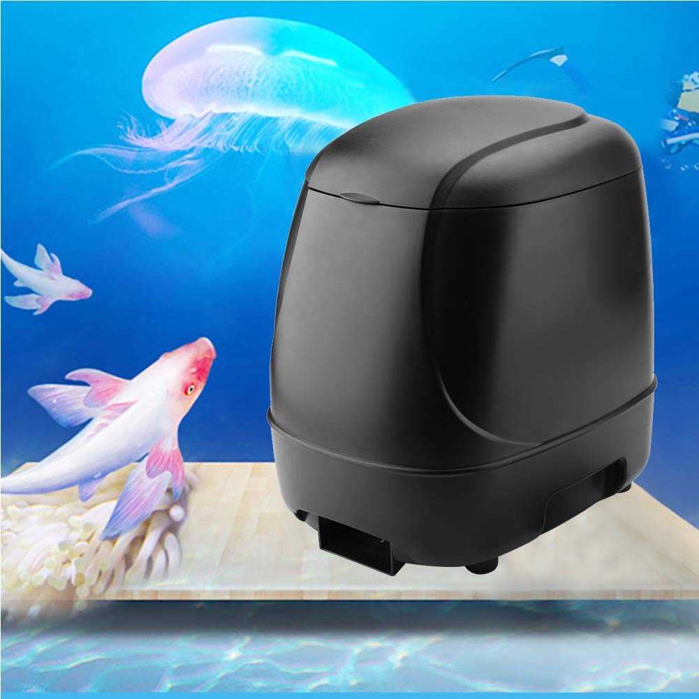 Automatic Fish Feeder for Outdoor Ponds & Aquariums - Large Capacity Smart Timer Fish Food Dispenser (Battery Not Included) | Perfect for Vacation Care & Daily Feeding