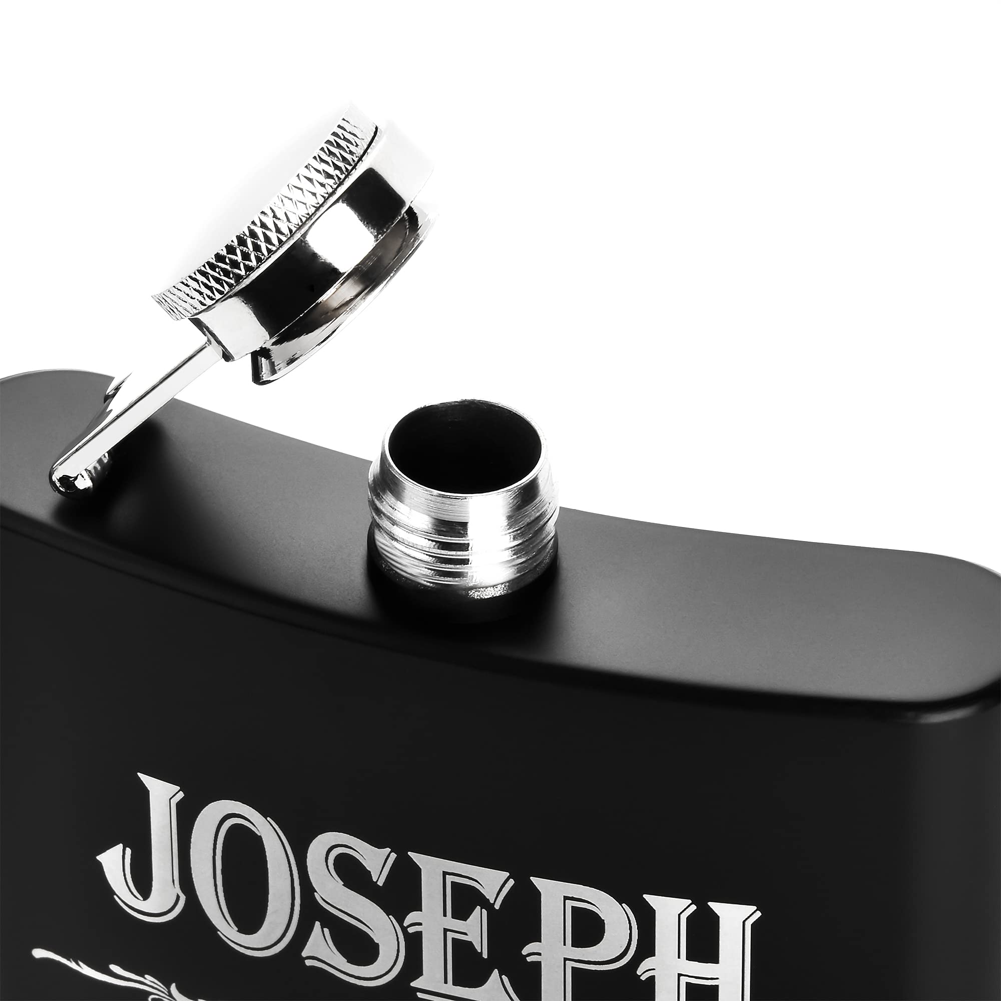 Personalized Groomsmen Gifts Set of 6 - Custom Engraved Flask for Best Man, Wedding Party Gifts - Perfect for Bachelor Parties, Weddings & Anniversary Celebrations