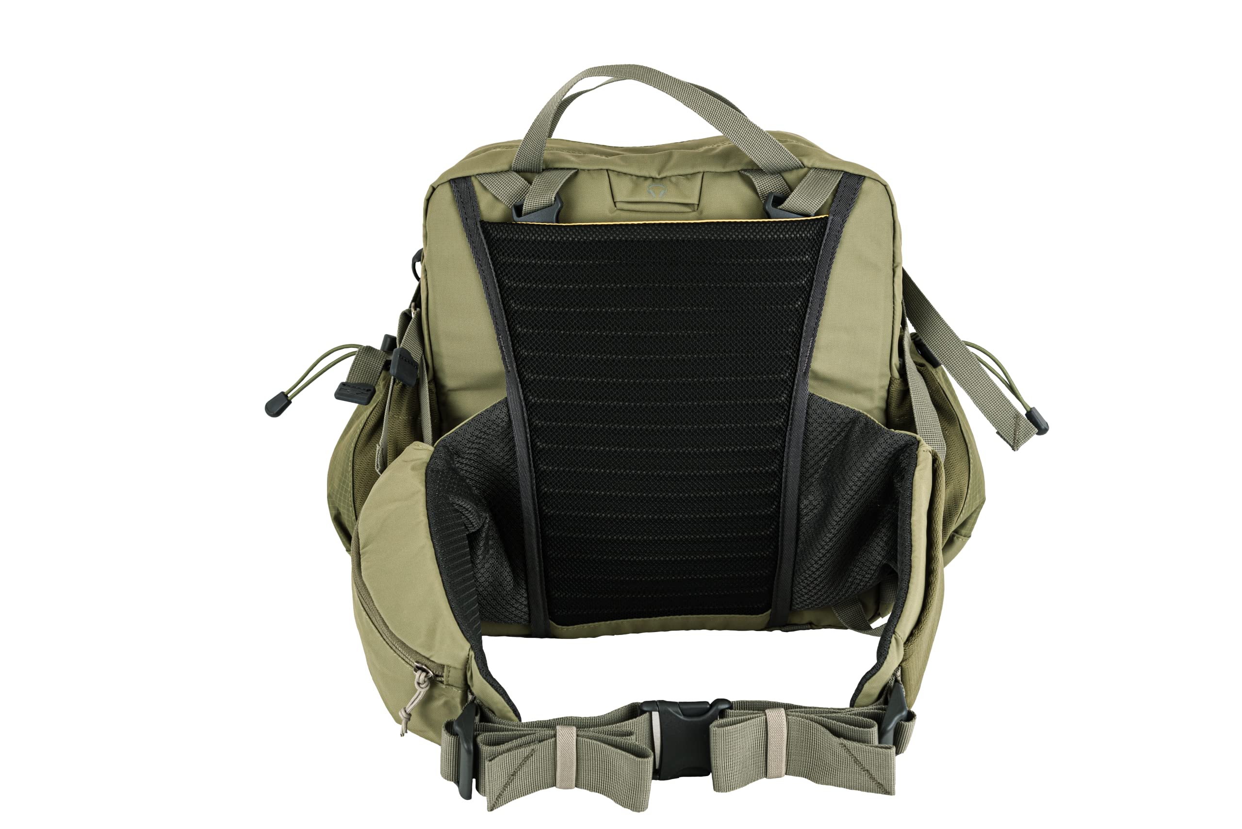 Mountainsmith Day Lumbar Waist Pack for Running, Hiking & Cycling - Lightweight Travel Fanny Pack with Dual Water Bottle Holders - Perfect for Outdoor Sports & Adventure Activities (Olive Green)