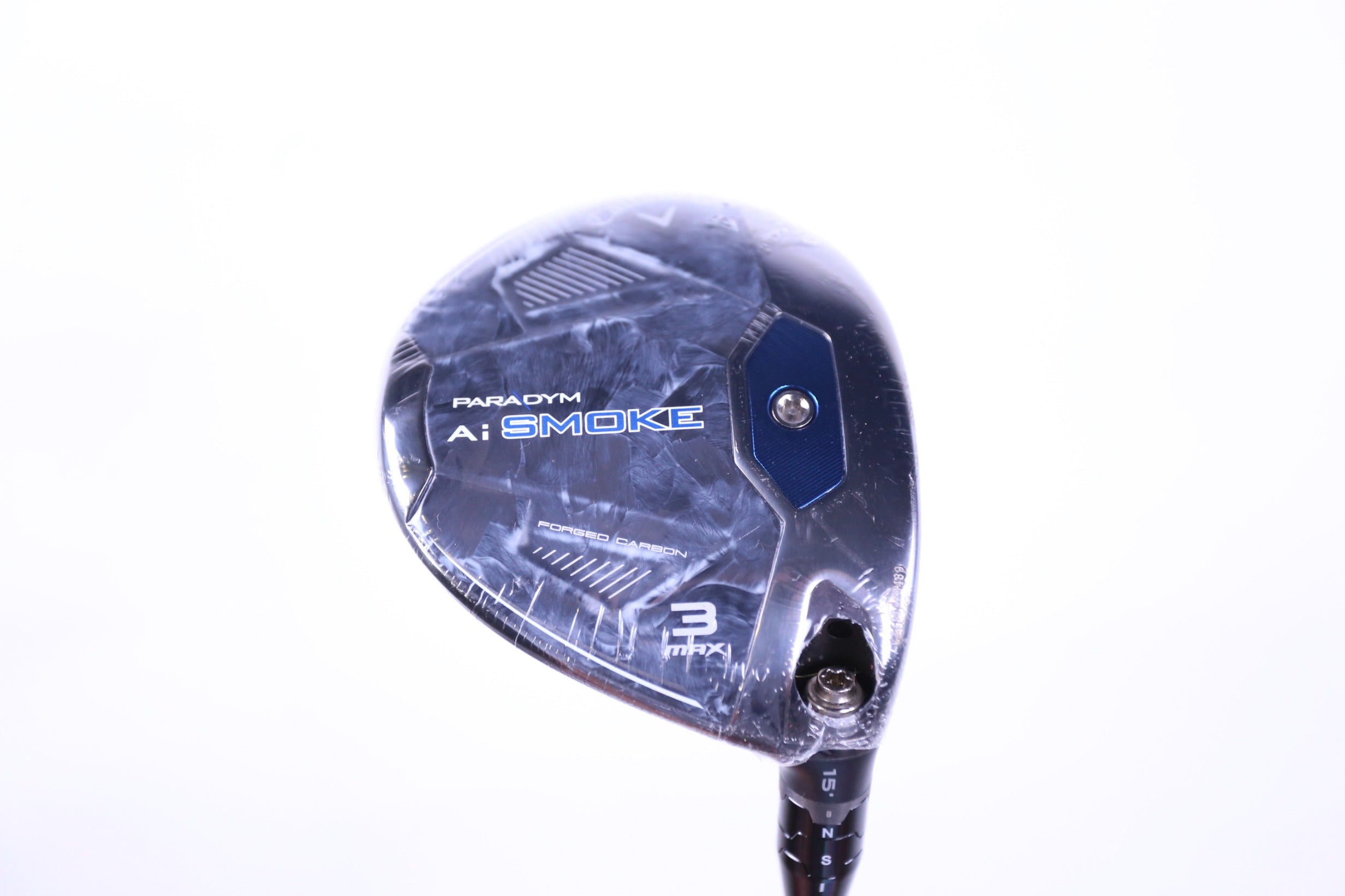 Used Callaway Paradym Ai Smoke MAX 3 Wood Right Handed 15° Extra Stiff Flex Golf Club - Perfect for Long Fairway Shots & Low Handicap Players