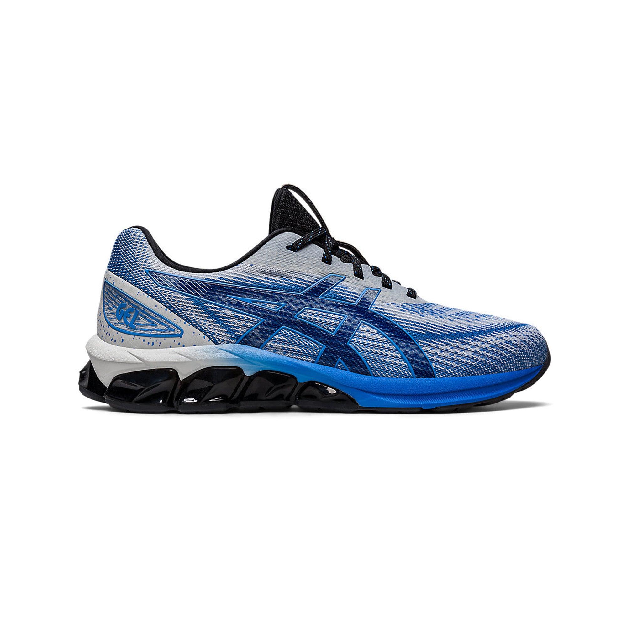 ASICS Gel Quantum 180 7 Running Shoes for Men - Blue Coast/Glacier Grey (2022) - Lightweight Cushioned Sneakers for Road Running, Jogging & Gym Workouts