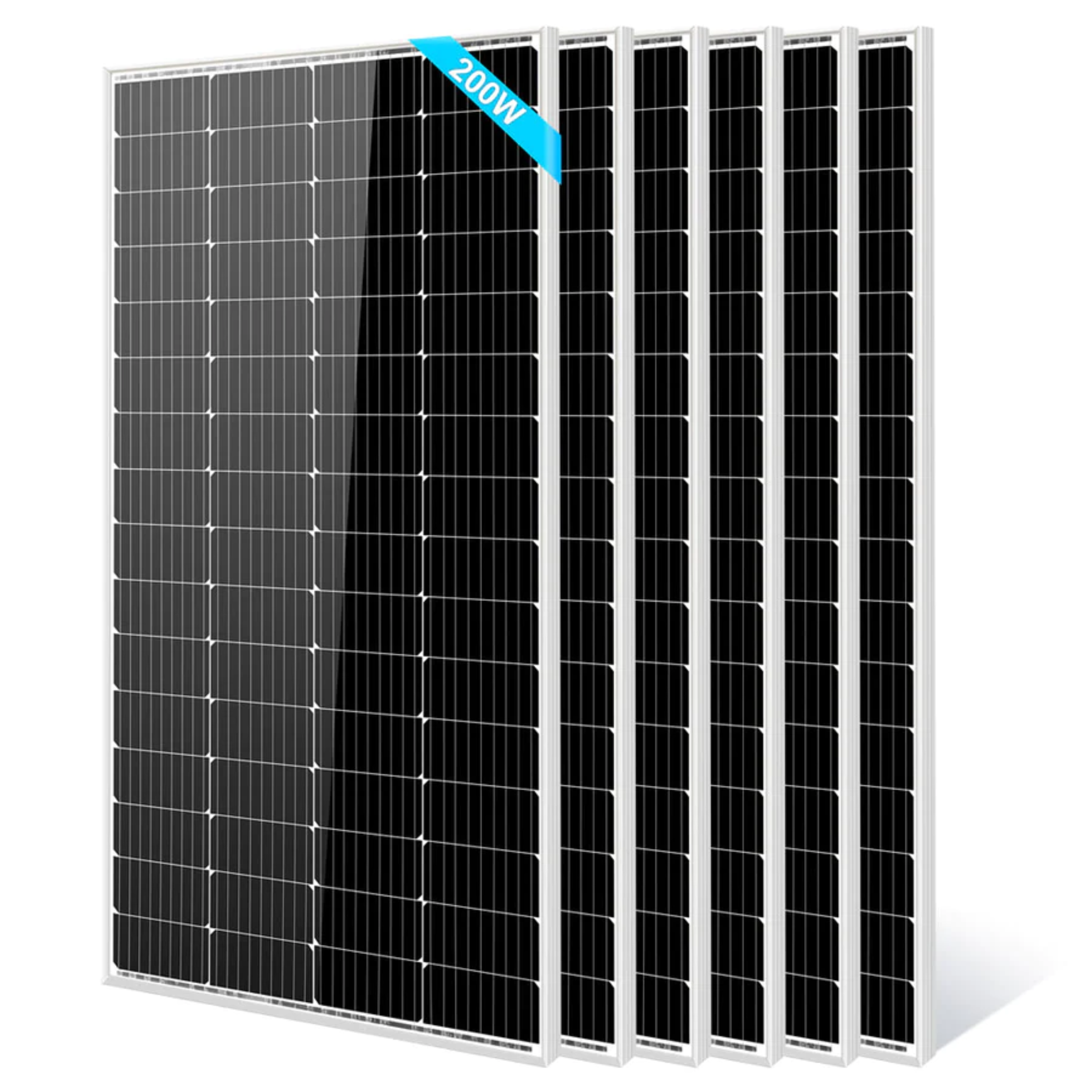 SunGoldPower 200 Watt Monocrystalline Solar Panel - High Efficiency Solar Panel for Home, RV, Boat & Off-Grid Power - Perfect for Camping, Emergency Backup & Renewable Energy Systems