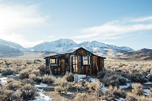 20x30 Inch Rustic Cabin Barn Hiking Outdoor Laminated Poster - Vibrant Colors & Vivid Imagery - Fits Standard Frames - Perfect for Home Decor, Office Wall Art & Cabin Retreats