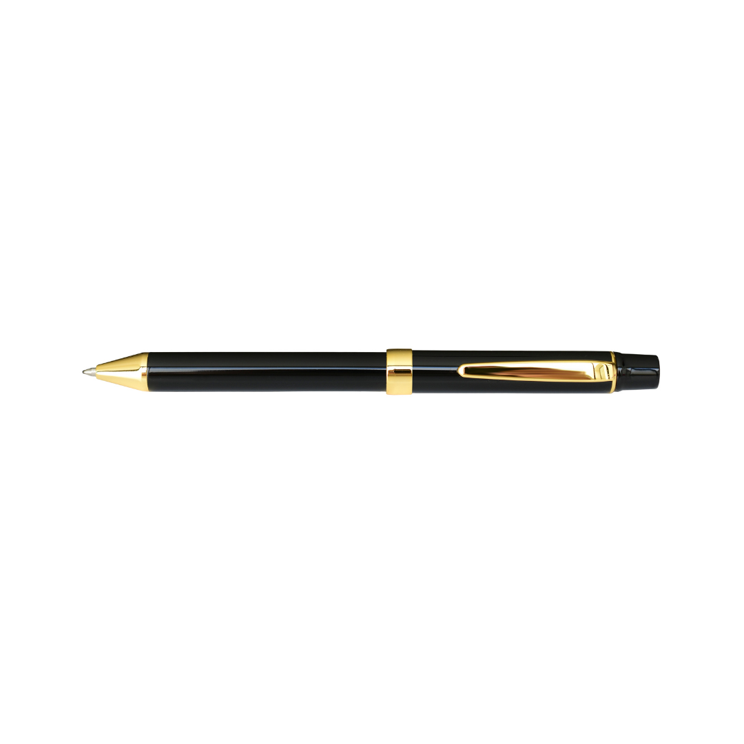 QuadPoint Twist Pen - 4 Color Ballpoint Pen with Smooth Writing, Black Ink (TP30BK) - Perfect for Office, School, Note Taking & Gift Giving