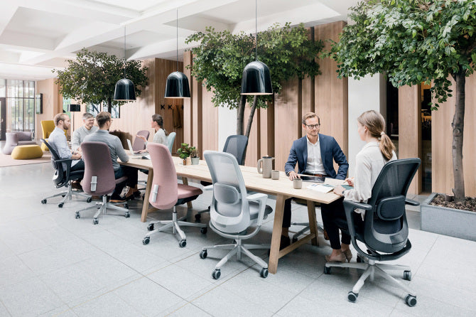 HÅG SoFi Mesh 7500 Ergonomic Office Chair - Black - Adjustable Lumbar Support & Breathable Mesh Back for Home & Office Workspaces
