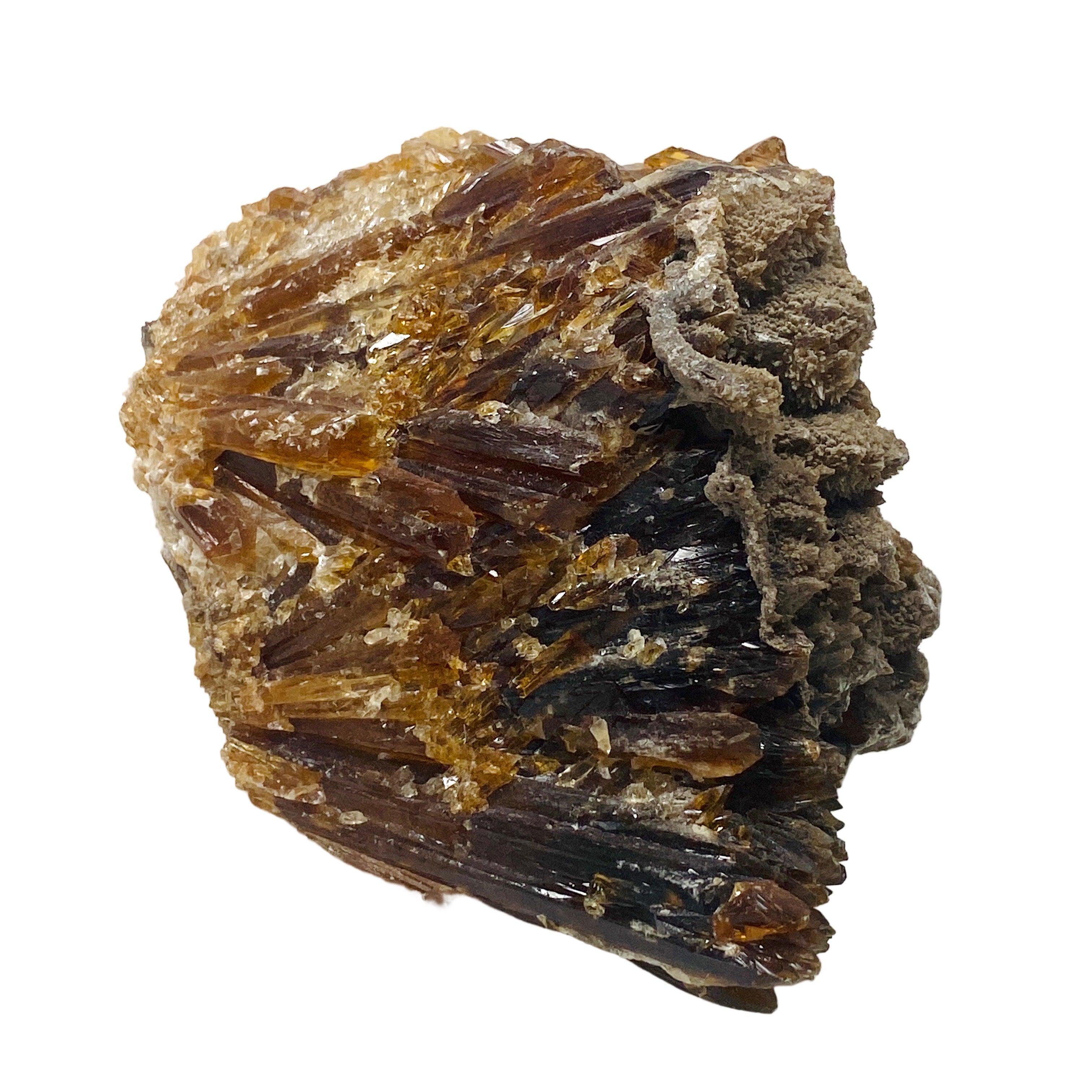 Natural Amber Calcite Crystal Specimen - AMCA 05 - Healing Stone for Meditation, Energy Work & Home Decor