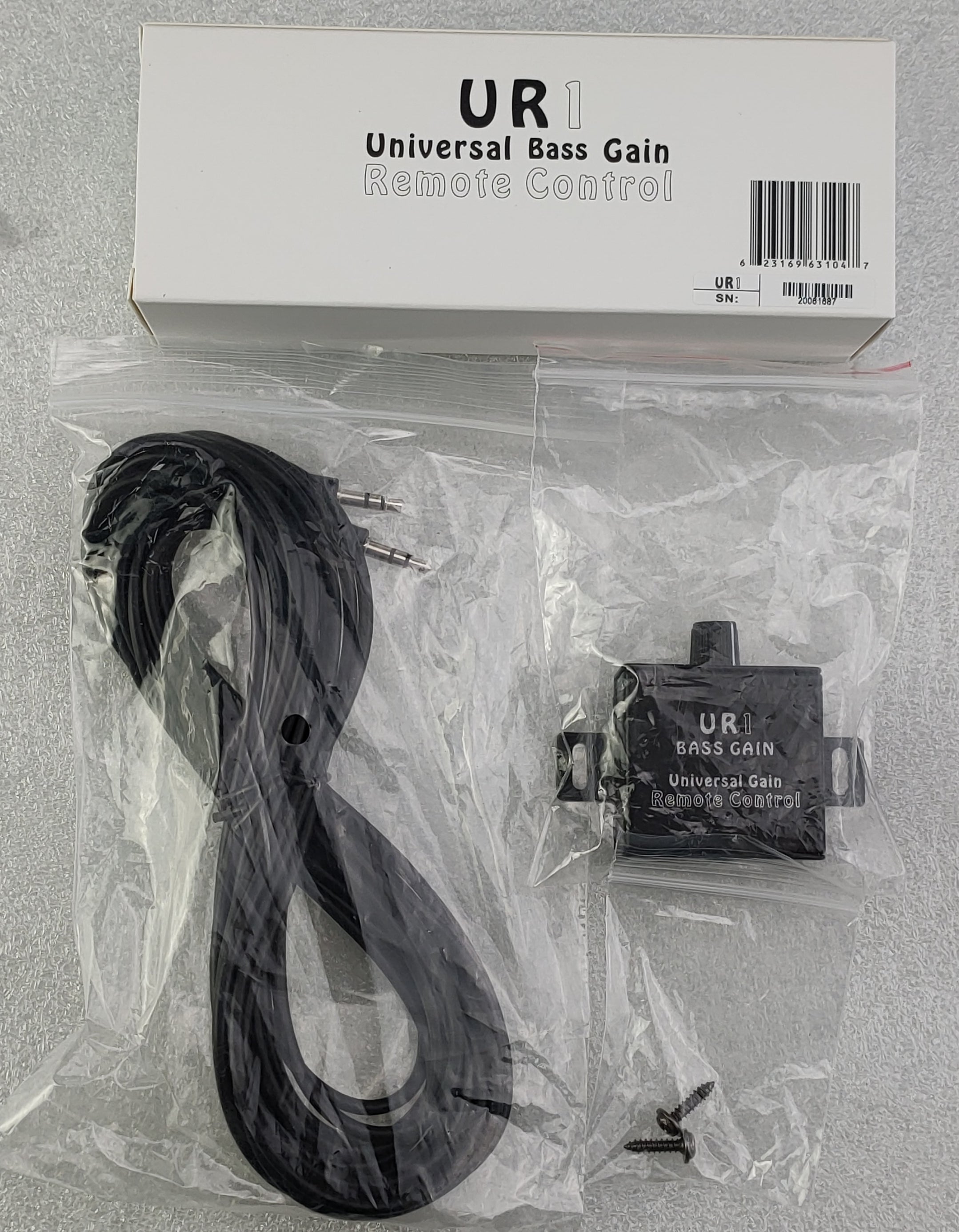 Universal Amplifier Gain Remote Control Knob - Adjust Audio Volume Easily for Home Theater, Car Audio & Studio Systems