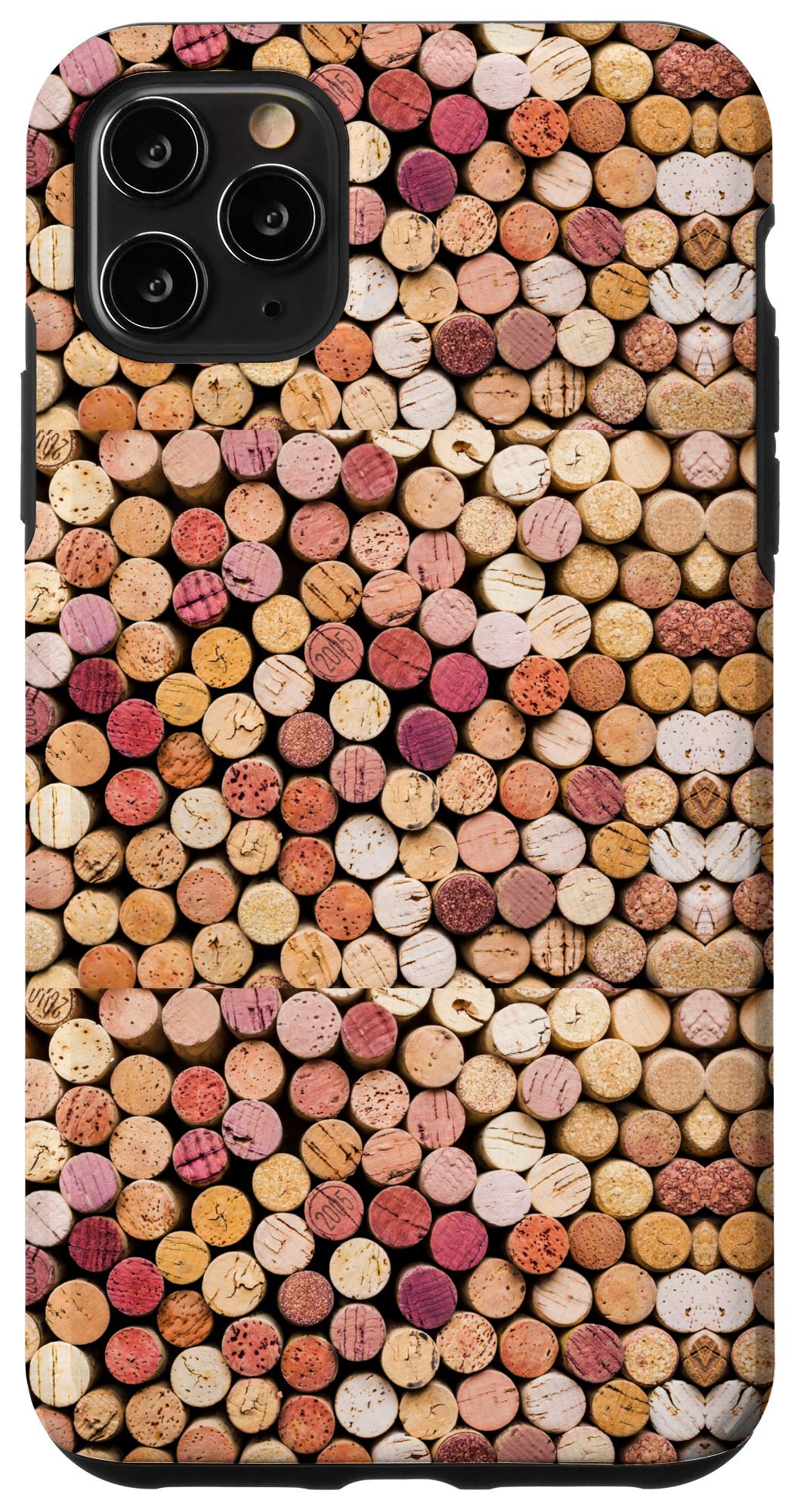 Funny Wine Cork Collector Gift Case for iPhone 11 Pro Max - Perfect for Wine Lovers, Sommeliers & Wine Tasting Parties (Wine-Themed Phone Cover)
