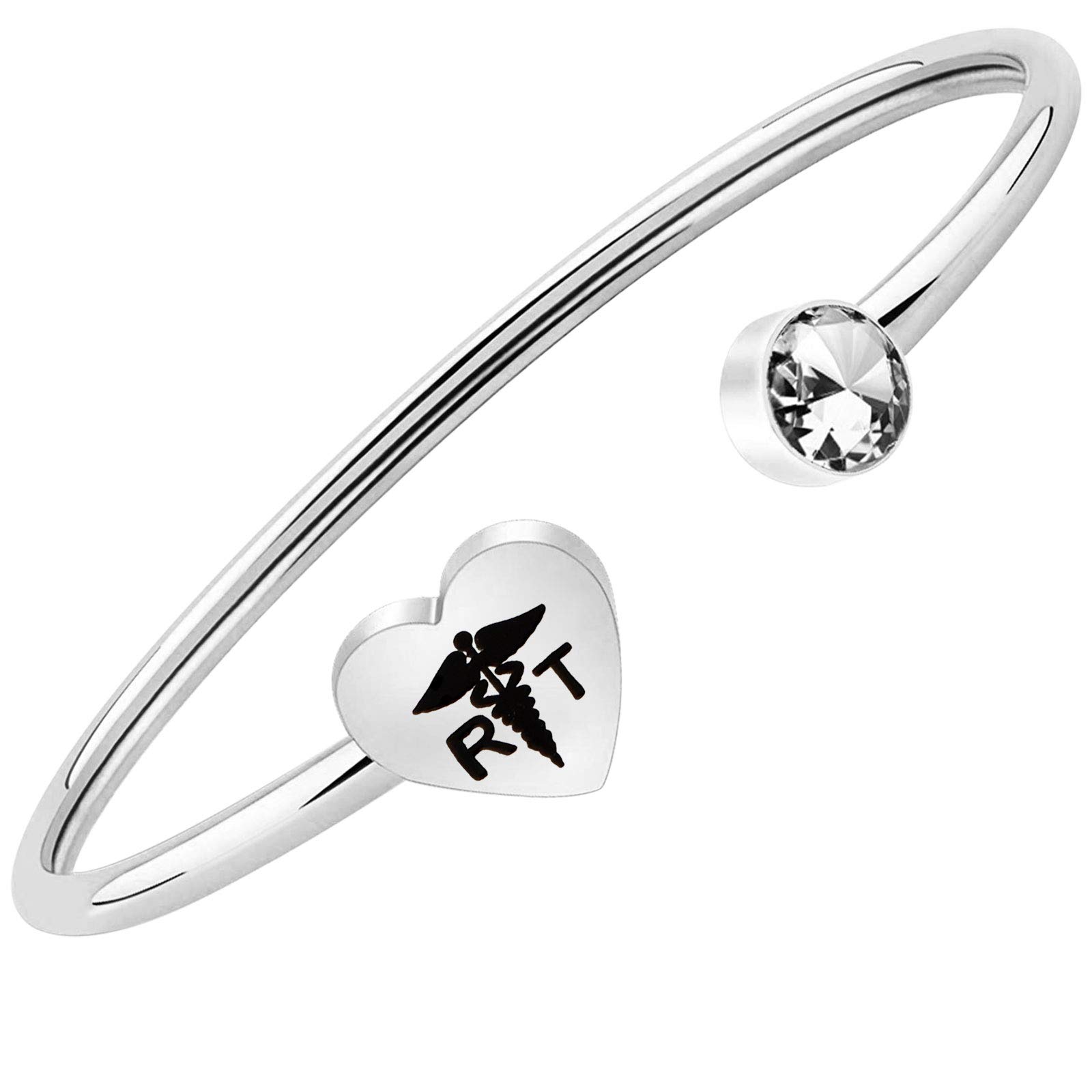 BNQL Respiratory Therapist Bracelet - RT Jewelry Gift for Radiology Tech, RT Students & Graduation - Perfect for Clinicals, Appreciation & Special Occasions