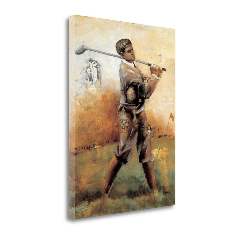 Birdie By Roya Azim - Premium Fine Art Giclee Print on Gallery Wrapped Canvas - Ready to Hang Wall Art for Living Room, Bedroom & Office Decor