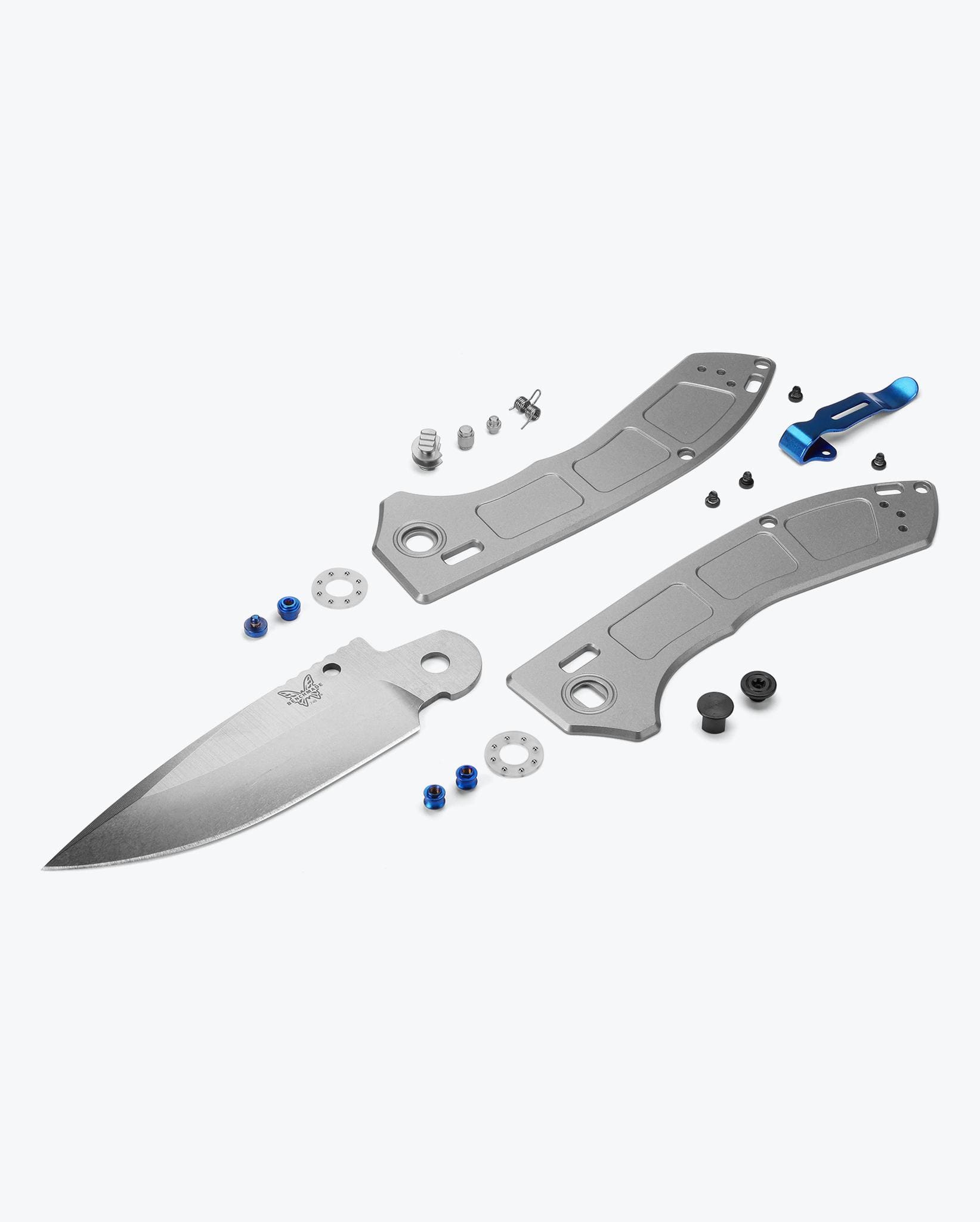 Narrows™ Gray Titanium Drop Point Knife - Premium EDC Folding Pocket Knife for Outdoor Camping, Hiking & Survival Gear