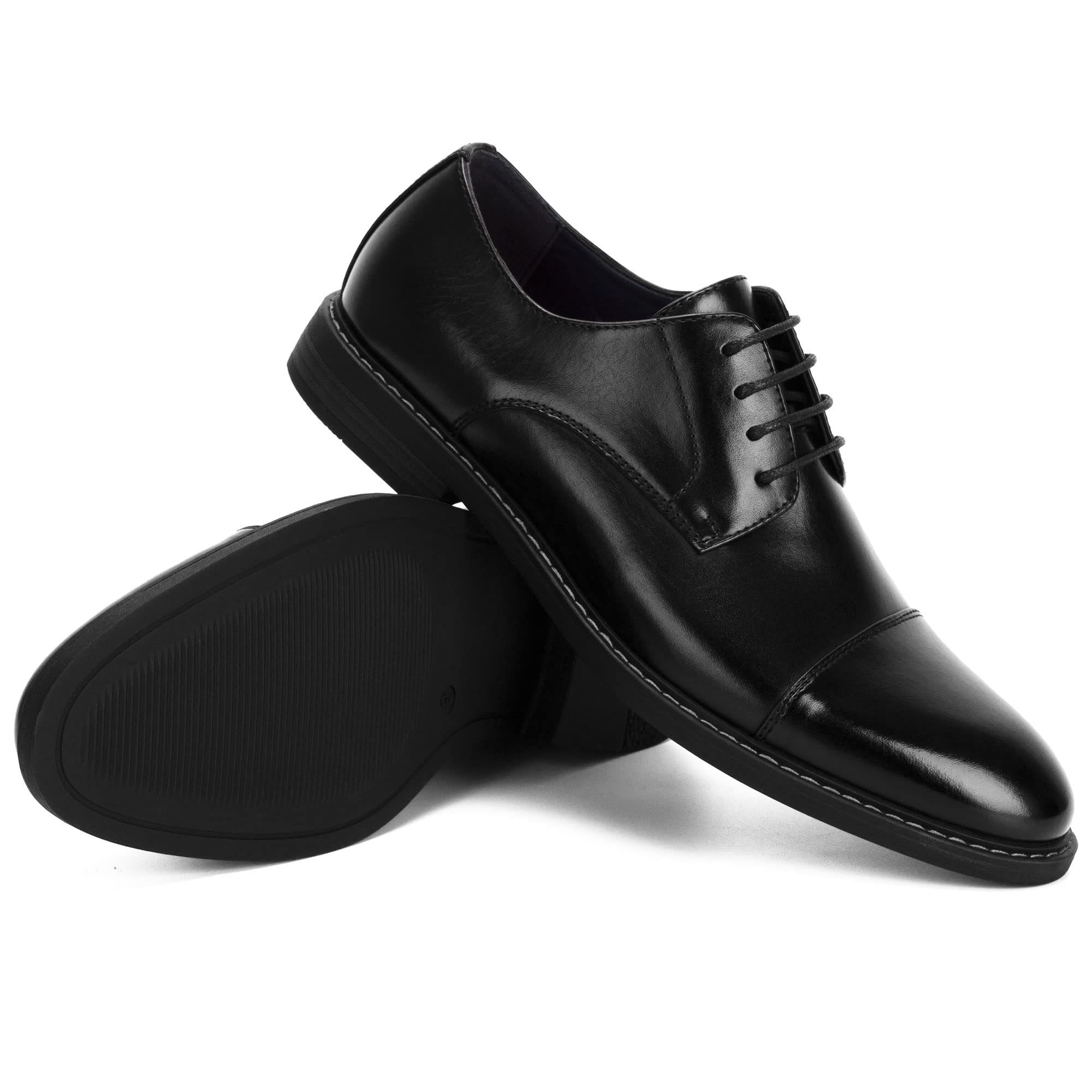 Premium Men's Dress Shoes - Classic Oxford Style for Business & Formal Occasions - Comfortable & Stylish for Office, Weddings & Special Events
