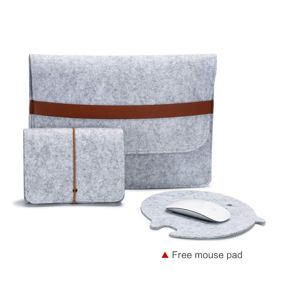 Premium 15 Inch MacBook Pro Sleeve Case - Compatible with 16