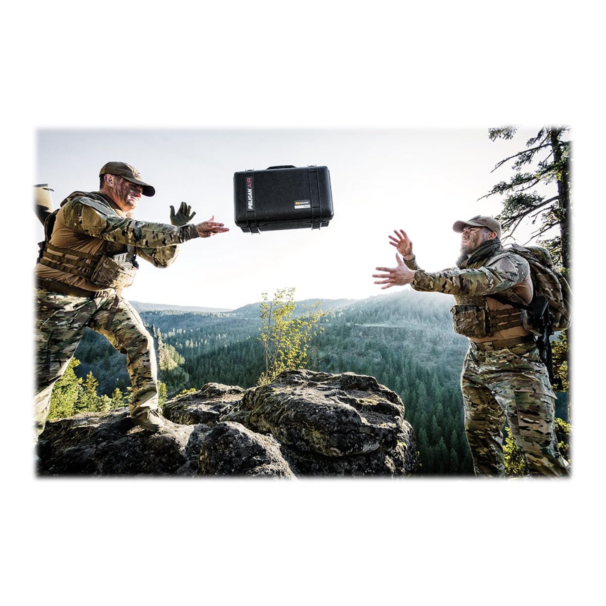 Pelican Air 1525 Waterproof Hard Case with Foam Insert - Black | Protective Travel & Equipment Storage for Cameras, Drones & Electronics