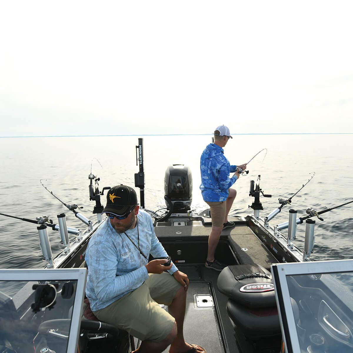 Cannon Uni-Troll Manual Downrigger - 5 ST Heavy Duty Fishing Downrigger for Deep Sea & Lake Trolling - Perfect for Salmon, Trout & Walleye Fishing