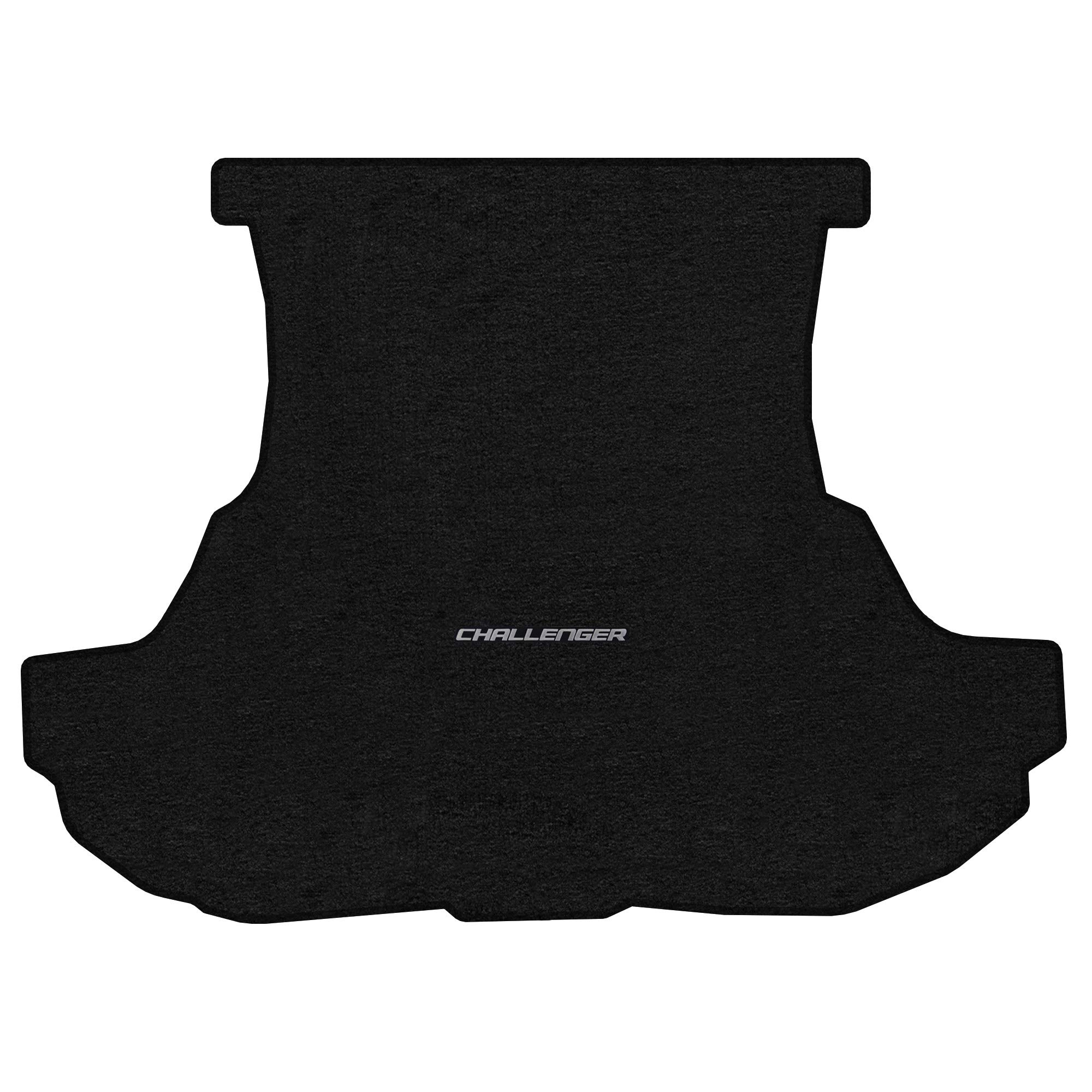 Premium Custom-Fit Carpeted Floor Mats for Dodge Challenger 2008-2010 - Luxury Car Floor Liners with Trunk Mat (Charcoal/Silver) | Perfect Fit Protection & Style for Daily Commute & Road Trips