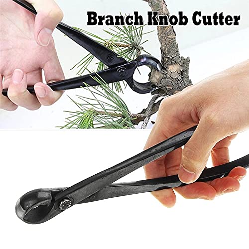 Premium 210mm Round Edge Bonsai Cutter - Multi-Function Branch & Knob Trimmer for Gardening, Pruning, and Shaping - Ideal for Beginners & Professionals | Perfect for Indoor Plants, Outdoor Gardens, and Bonsai Trees