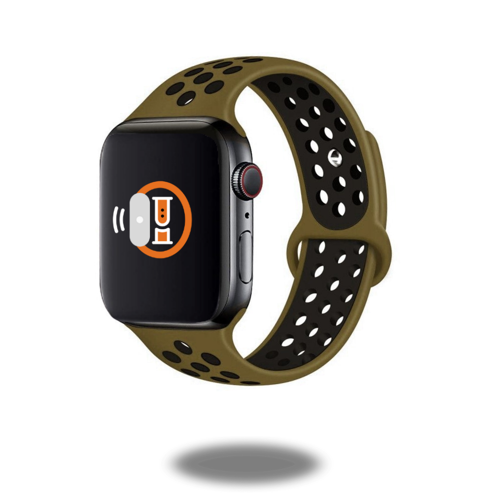 Premium Silicone Active Sport Bands - Durable & Comfortable Fitness Tracker Bands for Running, Gym & Outdoor Workouts - Perfect for Apple Watch, Fitbit & Garmin Trackers