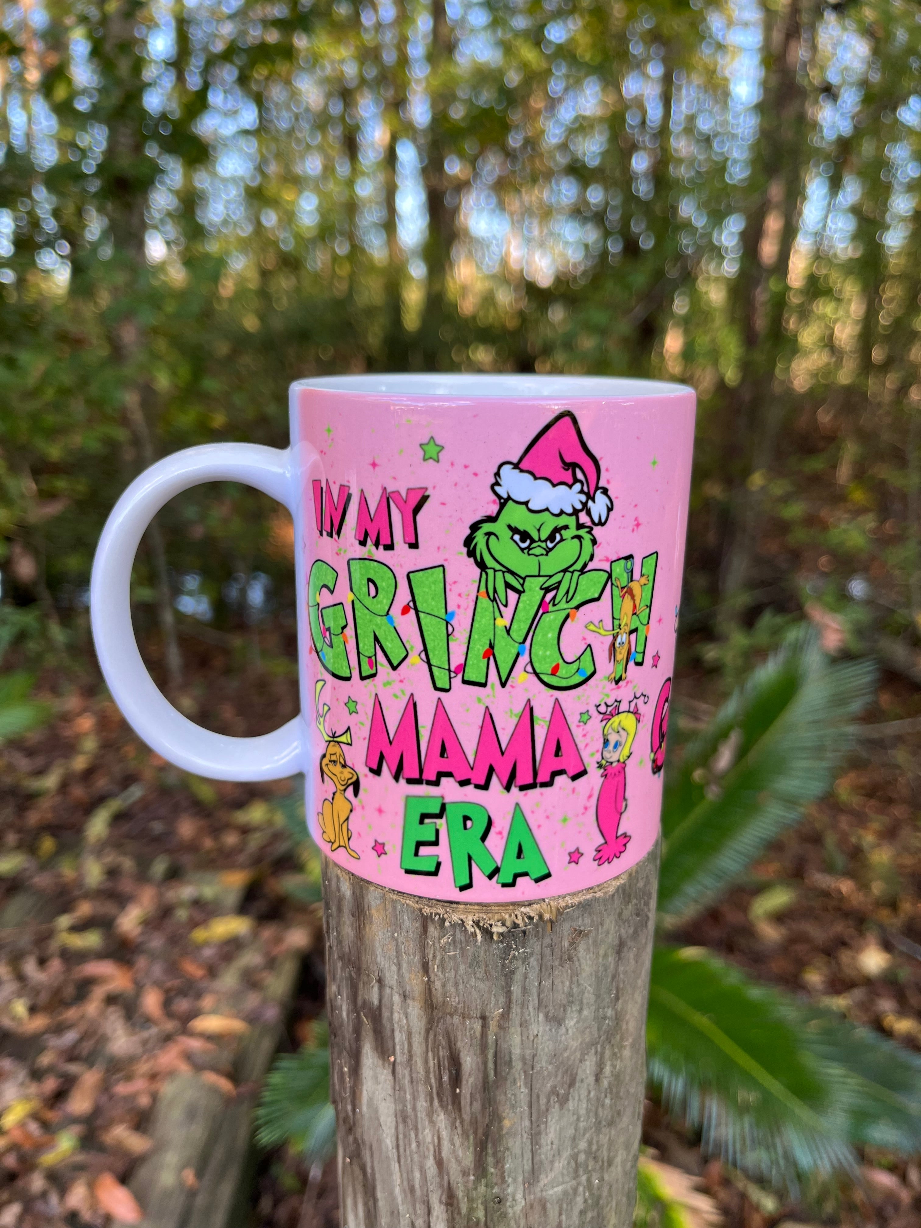 Grinchy Mama Christmas Sweater - Festive Holiday Ugly Sweater for Women - Perfect for Xmas Parties, Family Gatherings & Office Celebrations