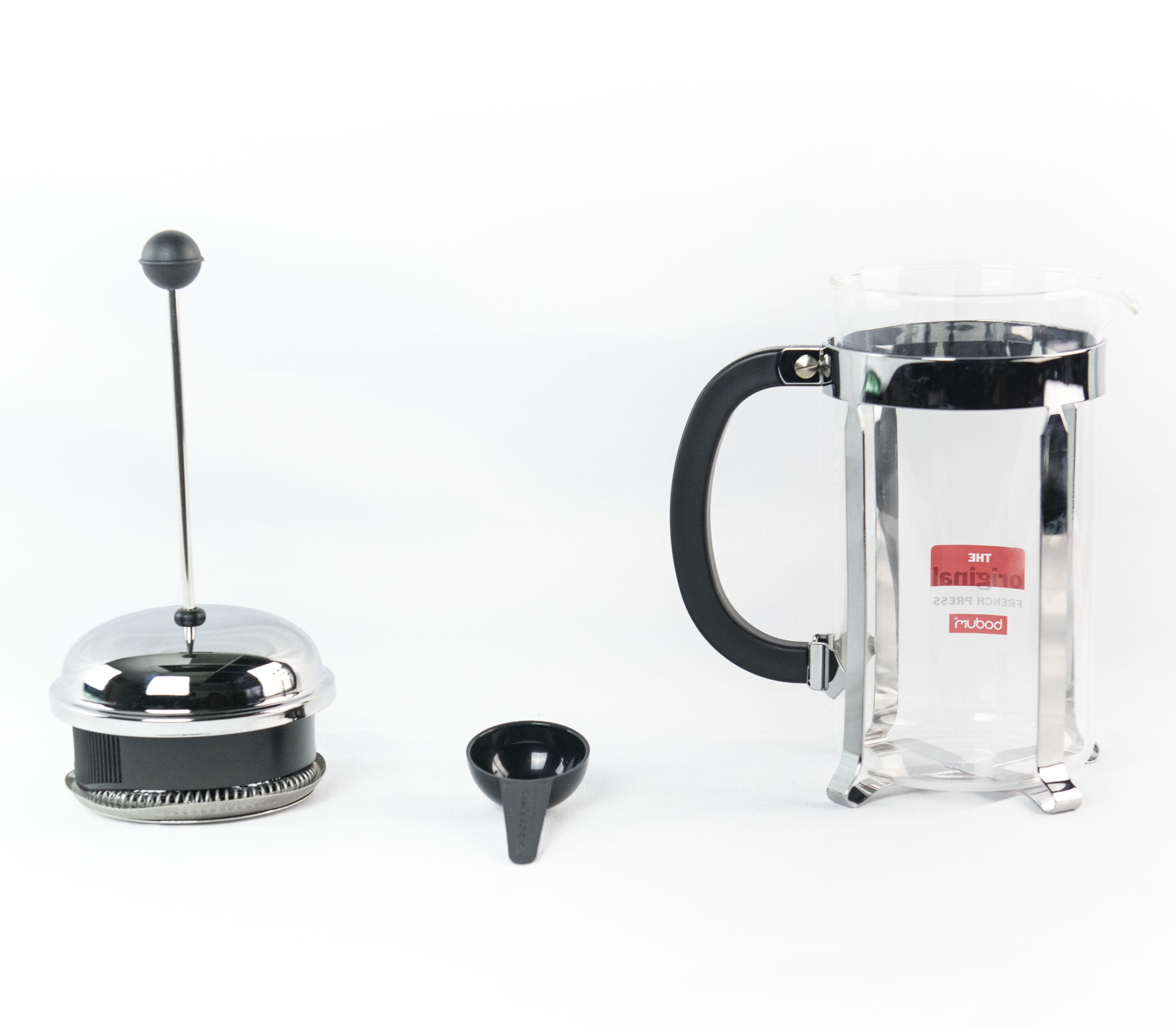Bodum CHAMBORD French Press Coffee Maker - 34 oz Glass Carafe with Stainless Steel Filter - Perfect for Home, Office & Camping Brewing