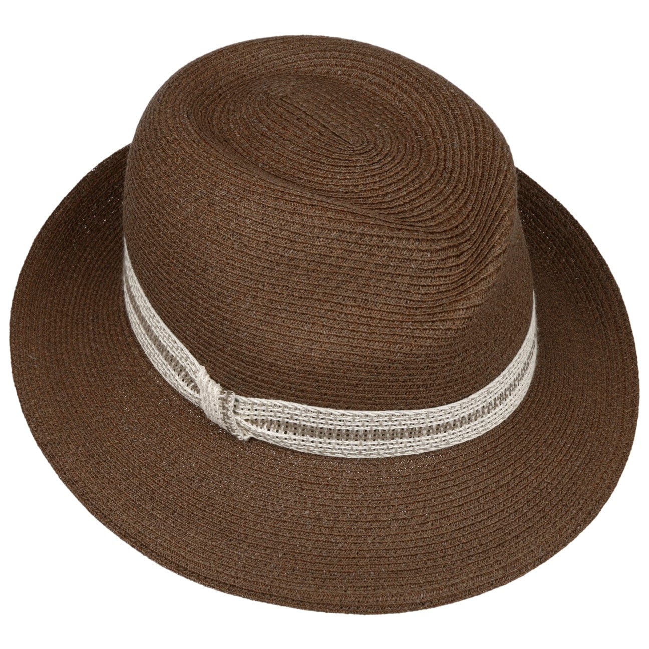 Stylish Simone Raffia Hat by Mayser - Women's Summer Wide Brim Sun Hat for Beach, Vacation & Outdoor Activities